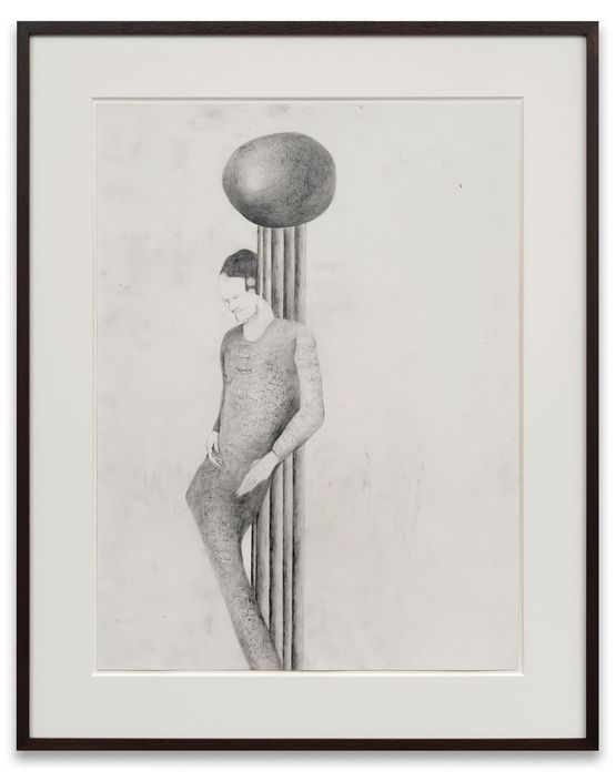 Schulze by Enrico David contemporary artwork Drawing