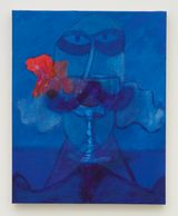 Blue Goblet by Joshua Petker contemporary artwork painting