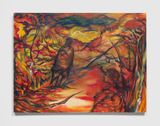River of Flames by Erica Mao contemporary artwork painting works on paper