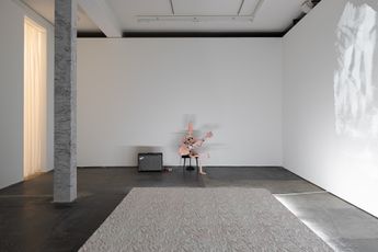 Contemporary art exhibition Adrian Ganea Ghost Trade at Galeria Plan B Berlin Germany