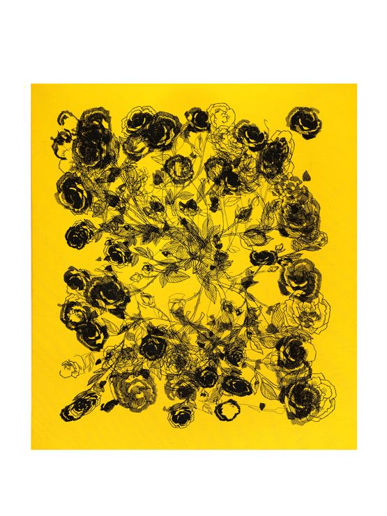 Kicked Vase 2 by Borna Sammak contemporary artwork Textile