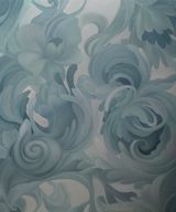 April Curly Mood by Ellen Sheidlin contemporary artwork painting