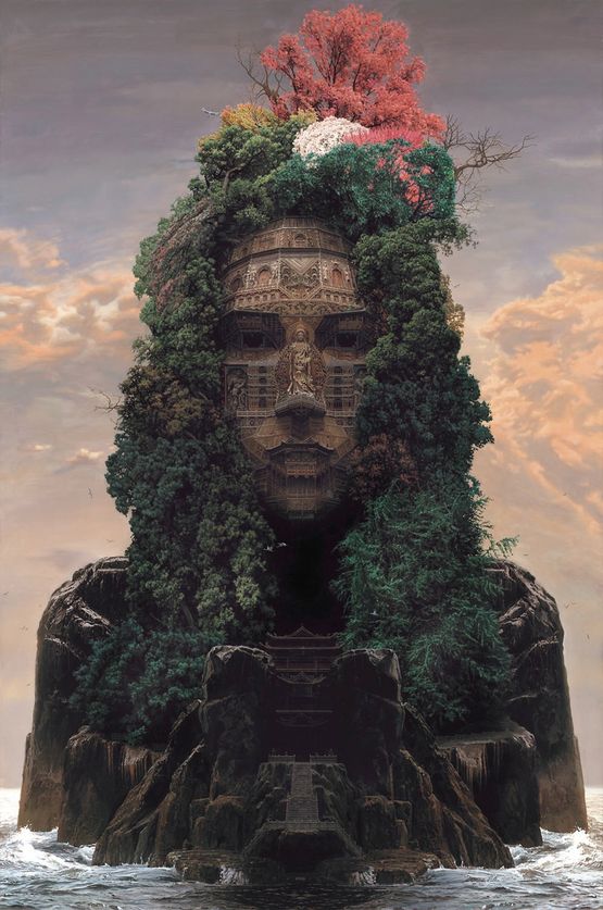 Karen Island by Du Kun contemporary artwork Painting