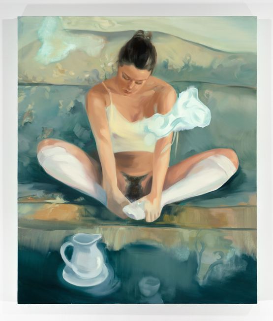 Floaters by Corri-Lynn Tetz contemporary artwork Painting