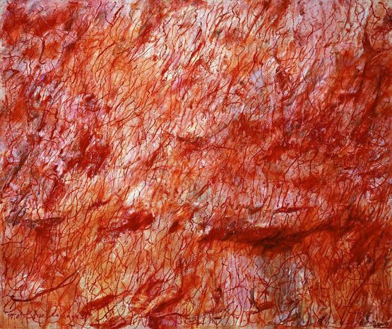 To Jose Carreras by Wang Chuan contemporary artwork Painting