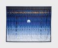 Lune bleue by Abdoulaye Konate contemporary artwork Textile