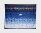 Lune bleue by Abdoulaye Konate contemporary artwork textile