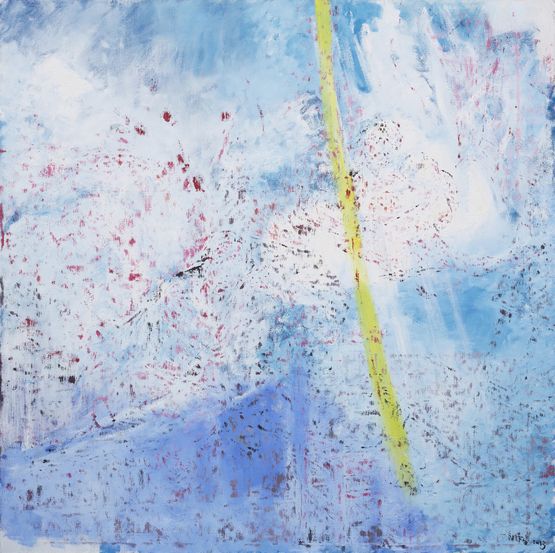 Triangle Relations Gradually Changing No. 5 by Xie Nanxing contemporary artwork Painting