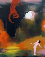 the fall by Brent Harris contemporary artwork painting