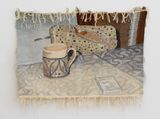 The Holy See of Whitehouse Cabins by Ingrid Wiener contemporary artwork textile