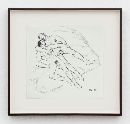 Untitled from Sex in the Shed by Tom of Finland contemporary artwork Works on Paper