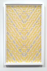 Hui-tanguru February by Peata Larkin contemporary artwork painting textile
