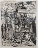 Davide et Bethsabee by Pablo Picasso contemporary artwork Print
