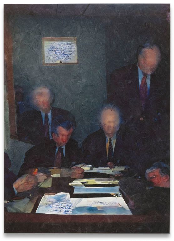 Technocrats II by Jon Rafman contemporary artwork Painting