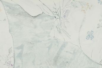 Contemporary art exhibition Zeinab Saleh The space between at David Zwirner London United Kingdom