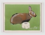 sleep by Roger White contemporary artwork painting works on paper