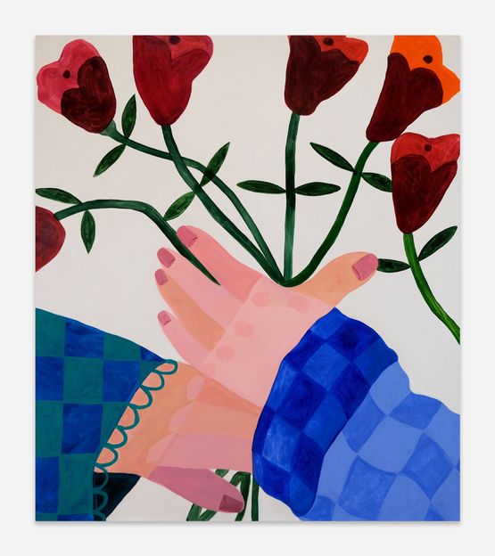 Embroiderers of the Carpet Earth by Galina Munroe contemporary artwork Painting