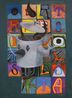 Tools Are Validated Bird Pot by Kaito Itsuki contemporary artwork Painting