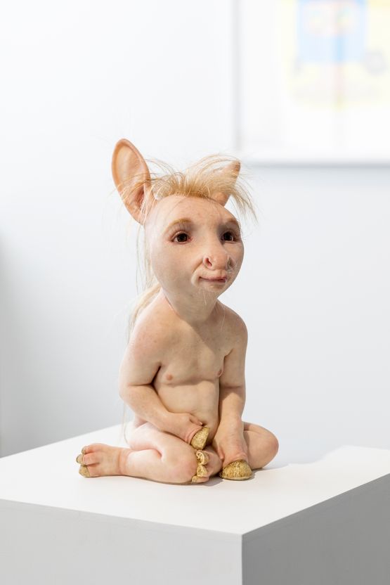 The Pacifist by Patricia Piccinini contemporary artwork Sculpture