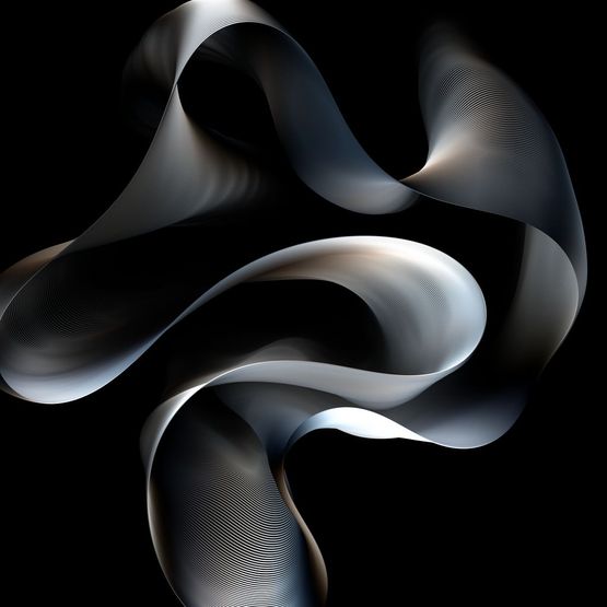 Blob Extruded by Zachary Lieberman contemporary artwork Photography