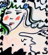 Before We All Had a Laugh by Yulia Iosilzon contemporary artwork painting works on paper