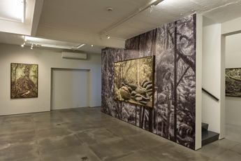 Contemporary art exhibition Cassio Vasconcellos Dryads and Fauns at Galeria Nara Roesler Rio de Janeiro Brazil