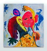 mountains made of you by Tom Polo contemporary artwork painting works on paper