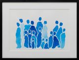 Kindly Ghosts Family Photographs by Itamar Gov contemporary artwork painting works on paper