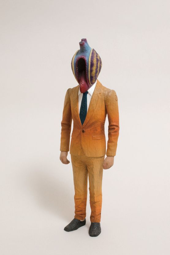 The Clam Head by Tomoaki Ichikawa contemporary artwork Painting