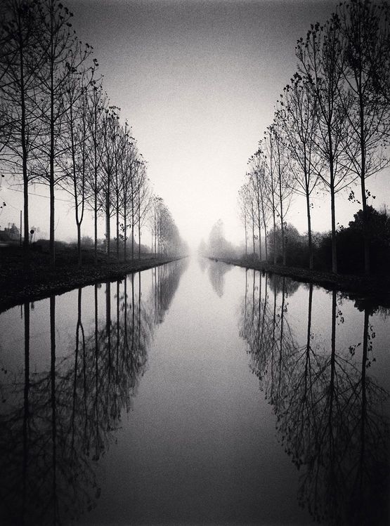 French Canal Study 2 Loir-et-Cher France by Michael Kenna contemporary artwork Photography