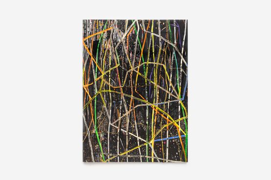 Tangle Up Tango On by Udomsak Krisanamis contemporary artwork Painting
