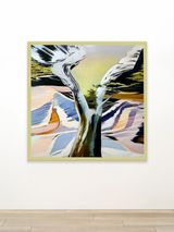 Two Roads One Memory by Liane Chu contemporary artwork painting