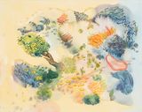 Drunken Dandelion by Ziping Wang contemporary artwork painting