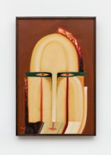 Mascara Mask by Miguel Dos Santos contemporary artwork painting