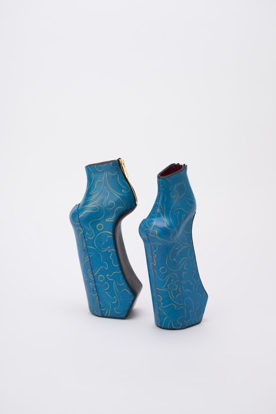 Baby Heel-less Shoes by Noritaka Tatehana contemporary artwork Sculpture