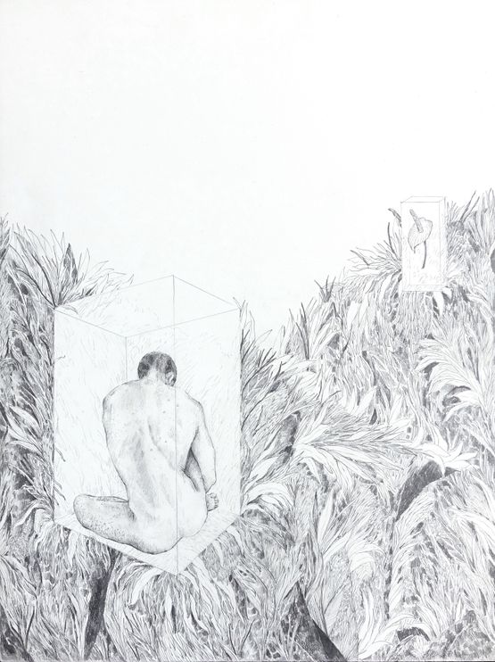 Careless whistles by Moses Tan contemporary artwork Works on Paper