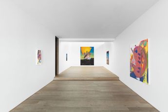 Contemporary art exhibition Alessandro Pessoli Like A Free Life at Xavier Hufkens Rivoli Belgium