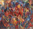 Brother K. IV by Sabine Moritz contemporary artwork Painting
