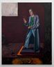 The pedestal by Bendt Eyckermans contemporary artwork Painting