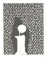 I from Hockneys Alphabet by David Hockney contemporary artwork print