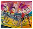 Party of Life by Sophie Von Hellermann contemporary artwork Painting