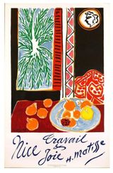 Nice Travail  Joie 19471990s by Henri Matisse contemporary artwork print