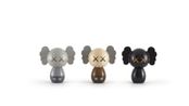 Holiday Japan Kokeshi Doll Set of 3 by KAWS contemporary artwork Sculpture