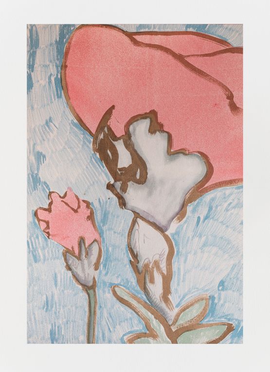Affection admiration by Matthew Lutz-Kinoy contemporary artwork Painting
