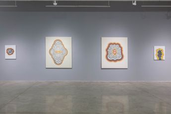 Contemporary art exhibition Kim Tschang-Yeul New York to Paris at Tina Kim Gallery New York United States