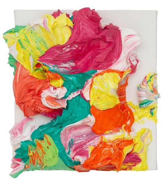 In Dialogue with Spring -4 by Zhu Jinshi contemporary artwork Painting