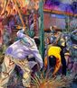 Planting The Flag by Rex Southwick contemporary artwork Painting