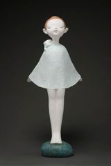 Flowering Morning and Moonlight Evening by Li Wei  Liu Zhiyin contemporary artwork sculpture