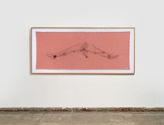 Supernatural by Abigail Lane contemporary artwork Textile