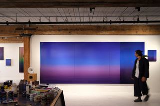 Contemporary art exhibition Theo Pinto The Weight of Light at Cadogan Gallery London United Kingdom